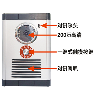 一鍵式雙向可視對講報警器